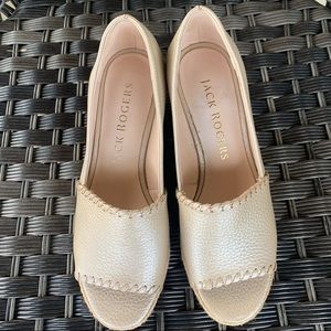 Jack Rogers Palmer Wedge Espadrilles Size 6.5
